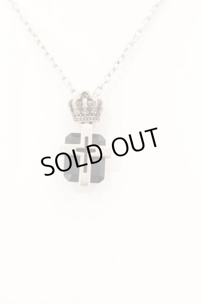 画像2: Justin Davis / LITTLE ANARCHY ネックレス 50cm シルバーｘオニキス O-24-08-21-060-Ju-ac-YM-OS (2)