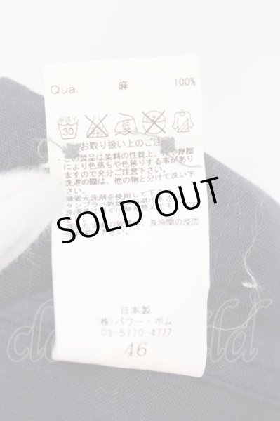 画像3: GOSTAR DE FUGA / REPERTORYフランダースリネンシャツ 46 ネイビー O-24-08-21-007-GO-sh-YM-ZT334 (3)