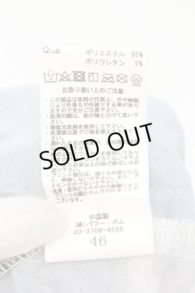 画像3: CIVARIZE / Gorgeモードバイカラープリントロングシャツ 46 ホワイトｘブラック O-24-08-21-013-CI-sh-YM-OS (3)