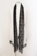 画像1: CIVARIZE / Erosionレース切り替えカーディガン 44 ホワイトｘブラック O-24-08-21-018-CI-to-YM-ZT275 (1)