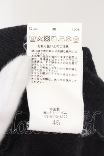 画像3: CIVARIZE / MiA(MEJIBRAY)コラボTシャツ 46 ブラック O-24-08-21-021-CI-ts-YM-ZT220 (3)