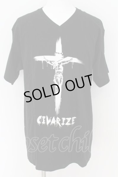 画像1: CIVARIZE / Fate プリントTシャツ F ブラック O-24-08-21-023-CI-ts-YM-ZT220 (1)