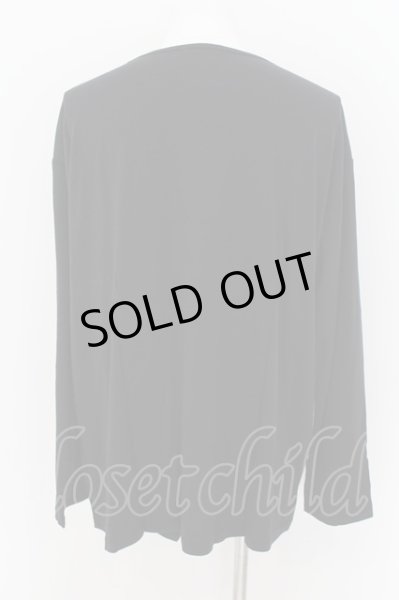 画像2: CIVARIZE / Behalfレイヤードカットソー F ブラック O-24-08-21-024-CI-to-YM-ZY (2)