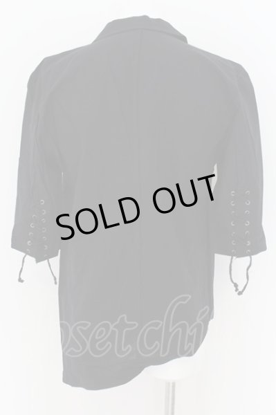 画像3: CIVARIZE / Naked ヘンプテーラードジャケット 46 ブラック O-24-08-21-025-CI-to-YM-ZT231 (3)