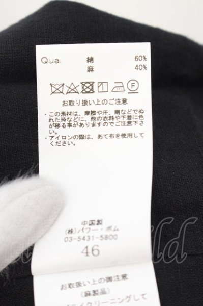 画像4: CIVARIZE / Naked ヘンプテーラードジャケット 46 ブラック O-24-08-21-025-CI-to-YM-ZT231 (4)