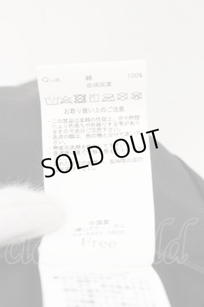 画像3: CIVARIZE / PUレザー切り替えパッチワークショルダーZIP Tシャツ F ブラック O-24-08-21-027-CI-ts-YM-OS (3)