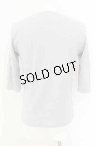 画像2: TORNADO MART / ポリゴンクラウドリンクス7分袖カットソー M ライトブルー O-24-08-24-008-TO-ts-YM-ZT334 (2)