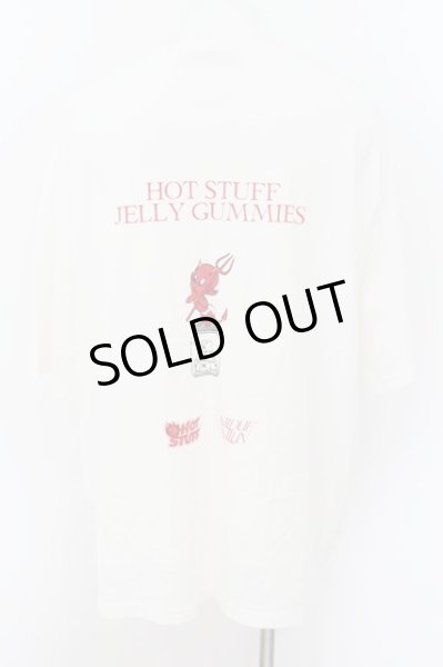 画像3: NIL DUE / NIL UN TOKYO / RED LITTLE DEVIL Tシャツ  ホワイト O-24-08-24-001-NI-ja-YM-OS (3)