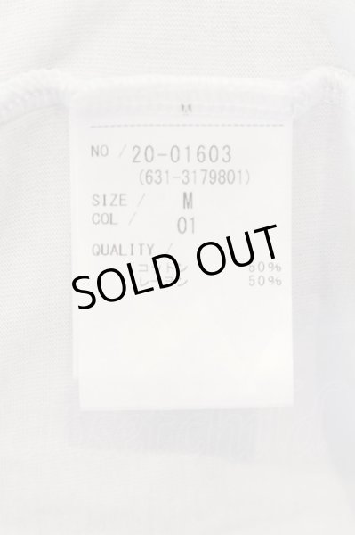 画像3: TORNADO MART / バイカラープリントオーバーTシャツ M ホワイトｘライトグレー O-24-08-24-011-TO-ts-YM-ZT330 (3)