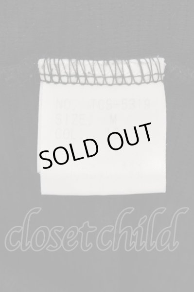 画像3: TORNADO MART / ランダムジャガードTシャツ M ブラック O-24-08-24-019-TO-ts-YM-ZT329 (3)