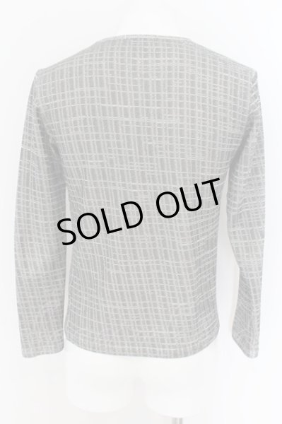 画像2: TORNADO MART / バイアスタックボーダーABSカットソー  ブラック（グレー） O-24-08-24-023-TO-to-YM-ZT329 (2)