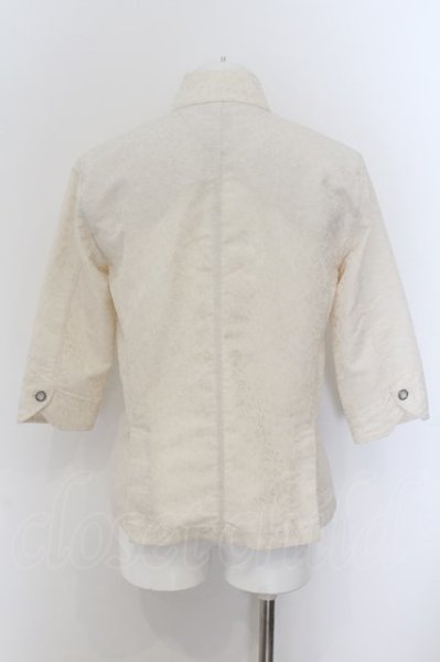 画像4: BUFFALO BOBS / COZZA SHIRT(コッザ シャツ)イタリアンカラーシャツジャケット 1-2 ホワイト O-24-08-25-026-BU-sh-YM-ZT130 (4)
