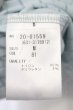 画像4: TORNADO MART / ダイヤプリーツタックJQ半袖Vネックカットソー(マスキュリン) M サックスブルー O-24-08-25-029-TO-ts-YM-ZT151 (4)
