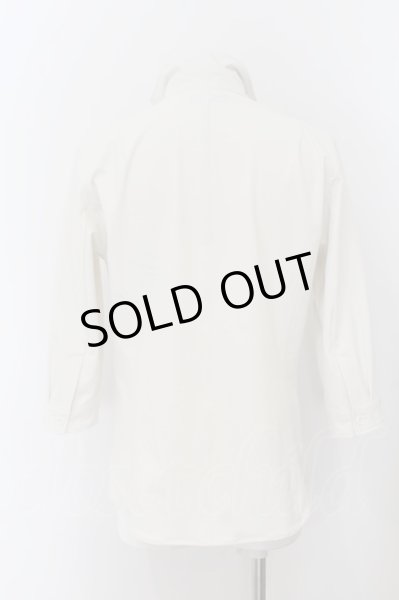 画像3: TORNADO MART / チルドライ2WAYストレッチ7分袖シャツ LL ホワイト O-24-08-25-035-TO-sh-YM-ZT117 (3)