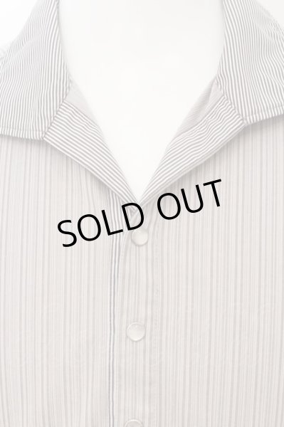 画像2: Zero by TORNADO MART / ランダム針抜きABSテレコポロシャツ LL グレー（シルバー系） O-24-08-25-039-Ze-to-YM-ZT130 (2)