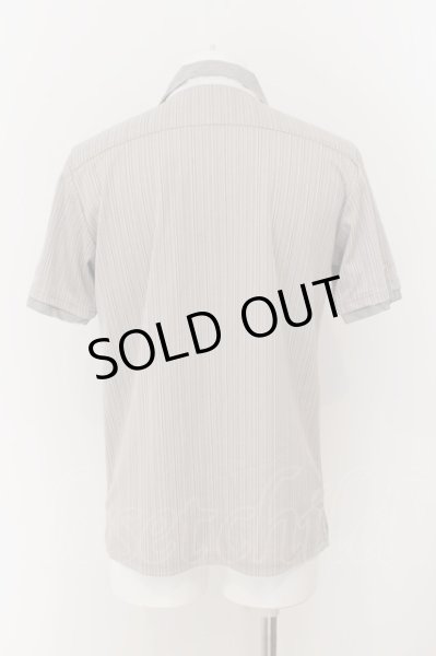 画像3: Zero by TORNADO MART / ランダム針抜きABSテレコポロシャツ LL グレー（シルバー系） O-24-08-25-039-Ze-to-YM-ZT130 (3)