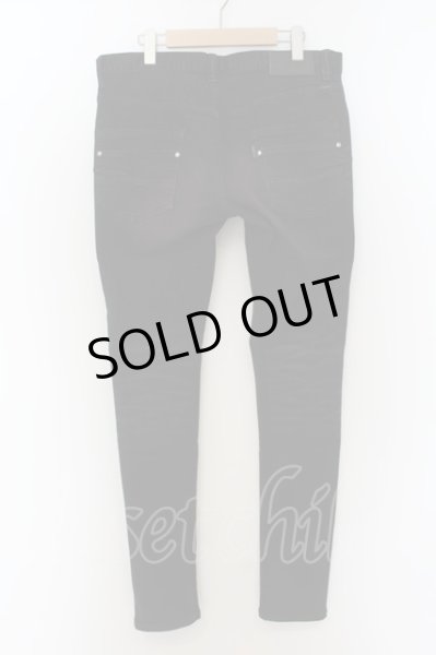 画像3: TORNADO MART / ダークシャインスキニーデニムパンツ LL ボルドー O-24-08-25-005-TO-pa-YM-ZT368 (3)