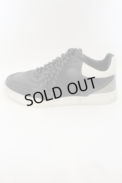 画像7: TORNADO MART / バイカラースニーカーシューズ L(約28cm) ブラックｘホワイト O-24-08-25-049-TO-sho-YM-ZT6000 (7)