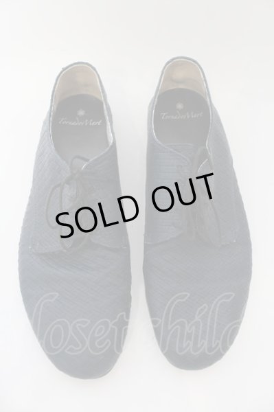 画像3: TORNADO MART / メッシュエンボスレースアップシューズ L(約28cm) ネイビー O-24-08-25-050-TO-sho-YM-ZT (3)