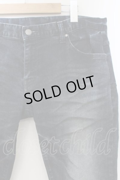 画像2: TORNADO MART / ブラストケミカルカラーシューカットデニムパンツ LL ネイビー O-24-08-25-006-TO-pa-YM-ZT368 (2)