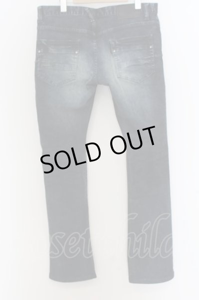 画像3: TORNADO MART / ブラストケミカルカラーシューカットデニムパンツ LL ネイビー O-24-08-25-006-TO-pa-YM-ZT368 (3)