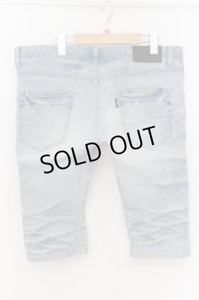 画像2: TORNADO MART / シェードペールショーツパンツ LL ライトブルー O-24-08-25-007-TO-pa-YM-ZT368 (2)