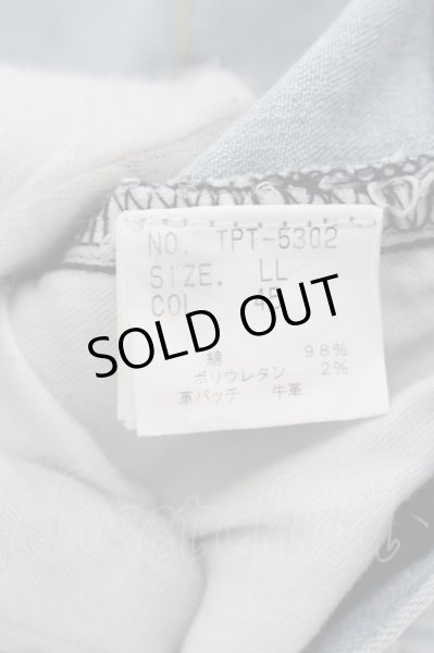 画像3: TORNADO MART / シェードペールショーツパンツ LL ライトブルー O-24-08-25-007-TO-pa-YM-ZT368 (3)