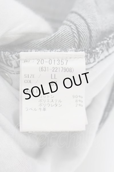 画像3: TORNADO MART / Deeストロングシューカットデニムパンツ LL ブラック O-24-08-25-001-TO-pa-YM-ZT379 (3)