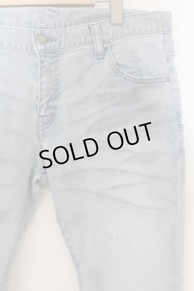 画像2: TORNADO MART / スリーディメンショナルフォイルシューカットデニムパンツ LL サックスブルー O-24-08-25-008-TO-pa-YM-ZT367 (2)