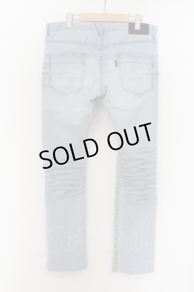 画像3: TORNADO MART / スリーディメンショナルフォイルシューカットデニムパンツ LL サックスブルー O-24-08-25-008-TO-pa-YM-ZT367 (3)