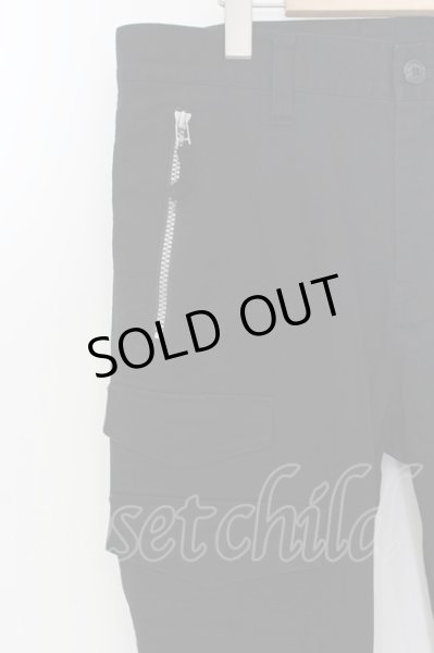 画像2: TORNADO MART / ミルグラフトカーゴパンツ L ブラック O-24-08-25-011-TO-pa-YM-ZT367 (2)