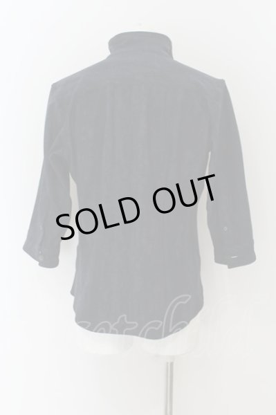 画像2: TORNADO MART / ハーフデニムハイテンションシャツ LL ネイビー O-24-08-25-018-TO-sh-YM-ZT151 (2)