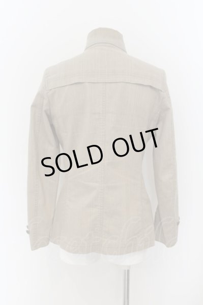 画像3: Zero by TORNADO MART / ワンウォッシュ返し衿ジャケット M ベージュ O-24-08-25-024-Ze-ja-YM-ZT130 (3)