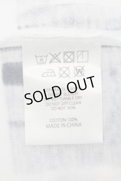 画像3: NO ID. / フラッグプリント BIG Tシャツ 2 ブルーｘホワイト O-24-08-29-046-NO-ts-YM-ZT236 (3)