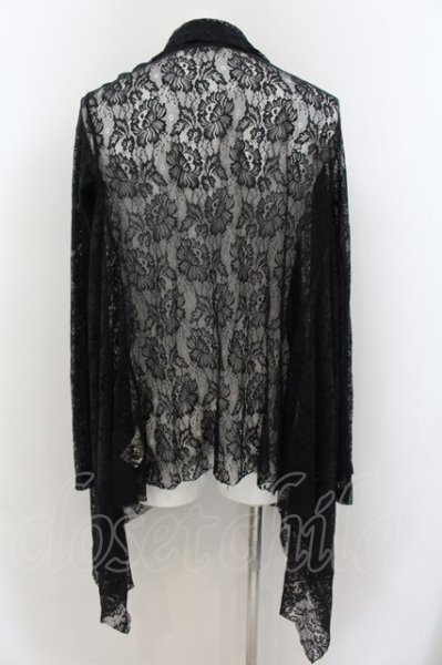 画像3: CIVARIZE / Proof総レーストッパーカーディガン 44 ブラック O-24-08-29-005-CI-to-YM-ZT317 (3)