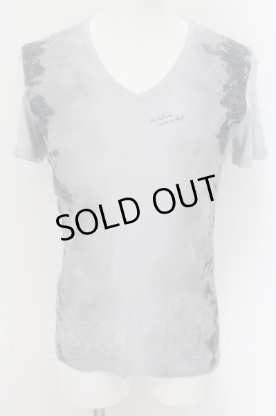 画像1: TORNADO MART / 綿/モダール天竺VネックTシャツ L ブルーグレイ O-24-08-29-050-TO-ts-YM-ZT234 (1)