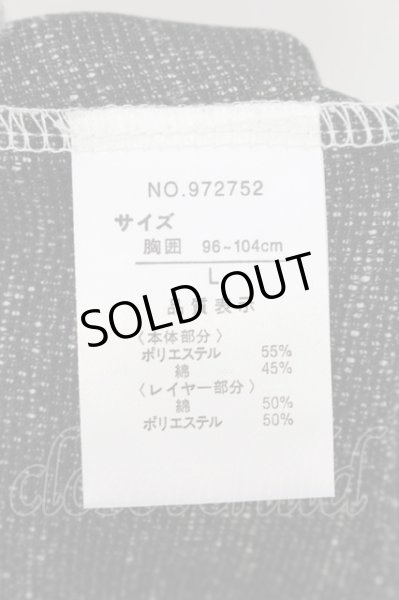 画像3: semantic design / フェイクレイヤードヘンリーカットソー L グレー O-24-08-29-051-SE-to-YM-ZT234 (3)