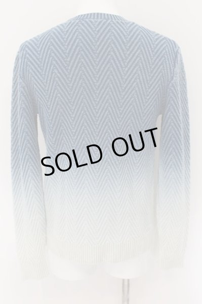 画像2: GOSTAR DE FUGA / Salida ケーブルニットプルオーバー 46 ブルー O-24-08-29-055-GO-to-YM-ZT236 (2)