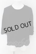 GalaabenD / シルケット天竺Tシャツ ｌ ブラック O-24-08-29-068-Ga-ts-YM-ZT400