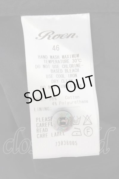 画像3: Roen / スカルアイコンシャツ 46 ブラック O-24-08-29-071-Ro-sh-YM-OS (3)