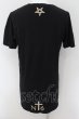 画像2: NO ID. BLACK / ペンタゴンロング Tシャツ 1 ブラック O-24-08-29-073-NO-ts-YM-OS (2)