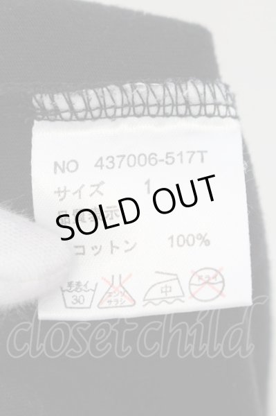 画像3: NO ID. BLACK / ペンタゴンロング Tシャツ 1 ブラック O-24-08-29-073-NO-ts-YM-OS (3)