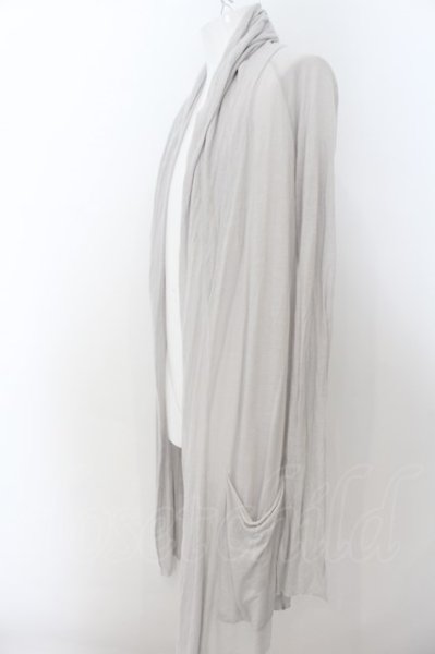 画像2: LGB / CARDI/STD　ロングカーディガン 1 グレー O-24-08-29-090-LG-to-YM-ZT084 (2)