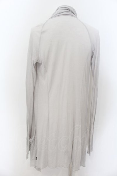 画像3: LGB / CARDI/STD　ロングカーディガン 1 グレー O-24-08-29-090-LG-to-YM-ZT084 (3)