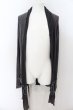 画像4: LGB / BACK/CROSS CARDI/M　ロングテレコカーディガン【メンズ1】 1 グレー+ピンク O-24-08-29-091-LG-to-YM-OS (4)