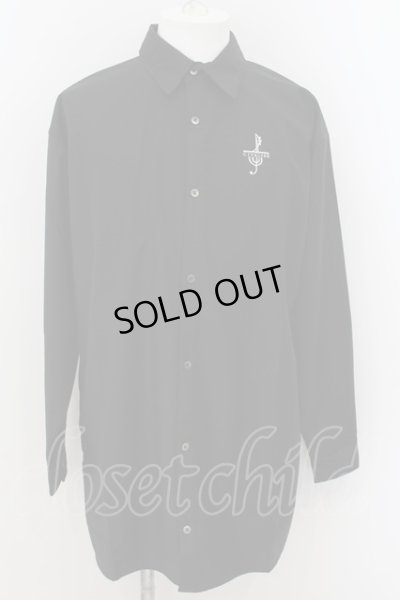 画像1: CIVARIZE / ×八潮瑠唯コラボ 限定 L/S　シャツ L ブラック O-24-08-29-014-CI-sh-YM-ZS