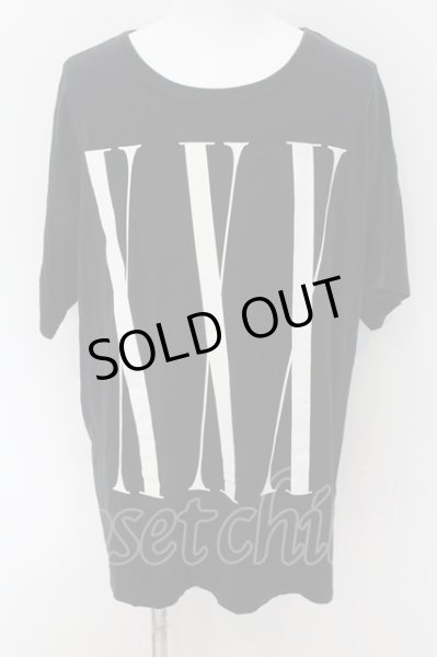 画像1: MARDIGRAS(SADS清春) / XXX BIG Tシャツ  ブラック O-24-08-29-114-MA-ts-YM-ZT0901A (1)