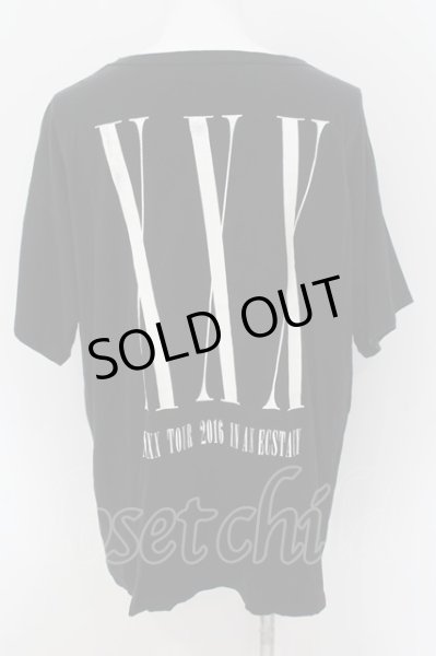 画像2: MARDIGRAS(SADS清春) / XXX BIG Tシャツ  ブラック O-24-08-29-114-MA-ts-YM-ZT0901A (2)