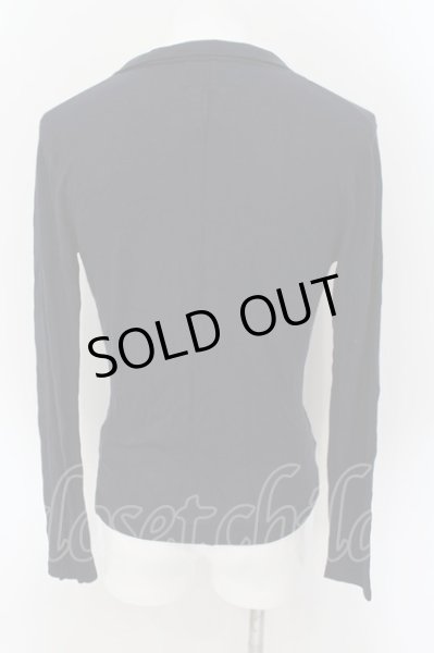 画像2: MURDER LICENSE / シースルーレーヨンカットテーラードジャケット 44 ネイビー O-24-08-29-124-MU-ja-YM-ZT364 (2)