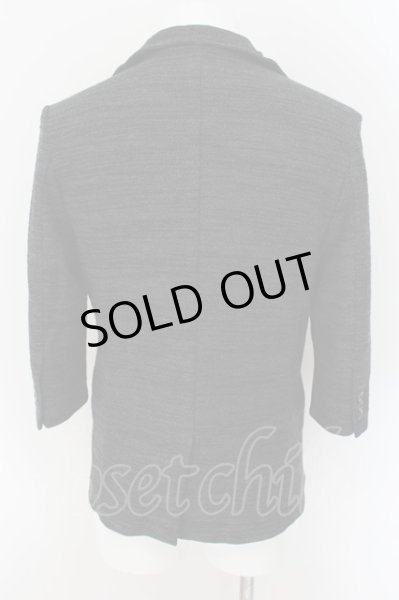 画像2: FUGA / イタリアンカラー六分袖テーラードジャケット 46 グレー O-24-08-29-125-FU-ja-YM-ZT364 (2)